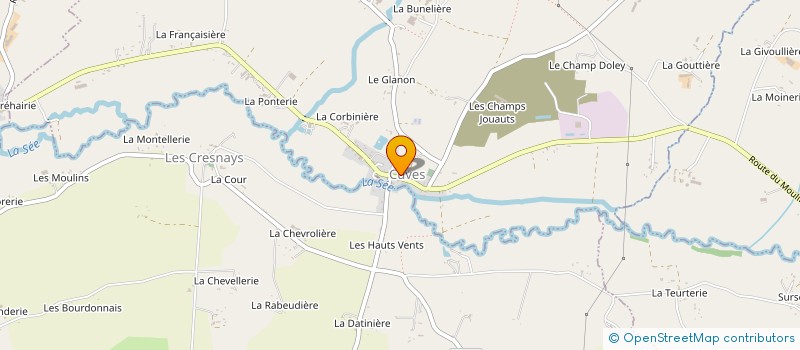 localisation de l'entreprise MONSIEUR ALEXANDRE LEFEVRE  CUVES