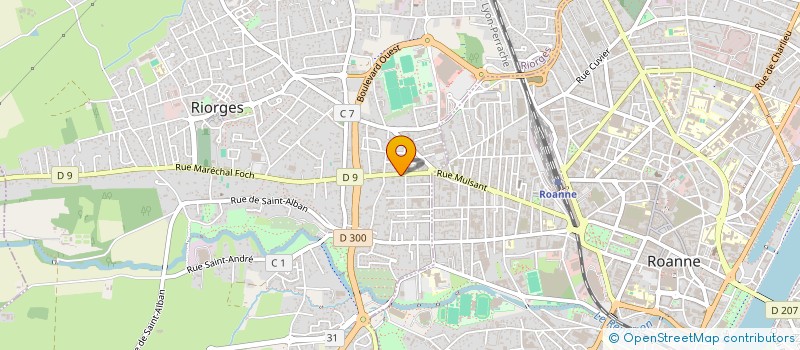 localisation de l'entreprise MONSIEUR ALEXANDRE LEFFY à RIORGES