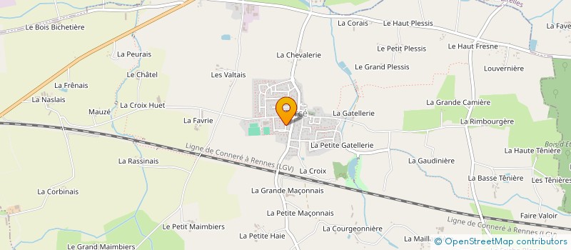 localisation de l'entreprise MONSIEUR ALEXANDRE LEGEAY  TORCE