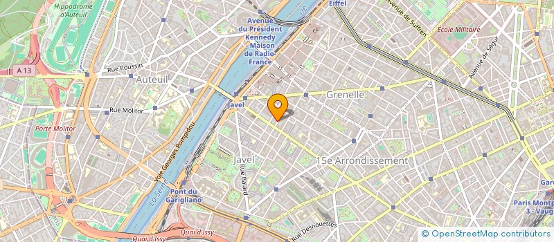 localisation de l'entreprise MONSIEUR ALEXANDRE LEGER  PARIS