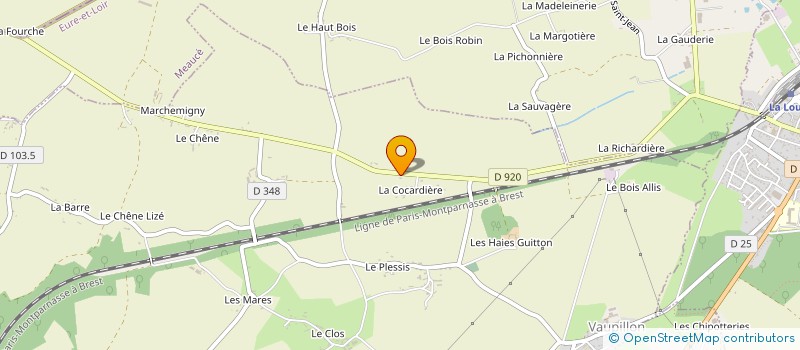 localisation de l'entreprise MONSIEUR ALEXANDRE LEGER à VAUPILLON