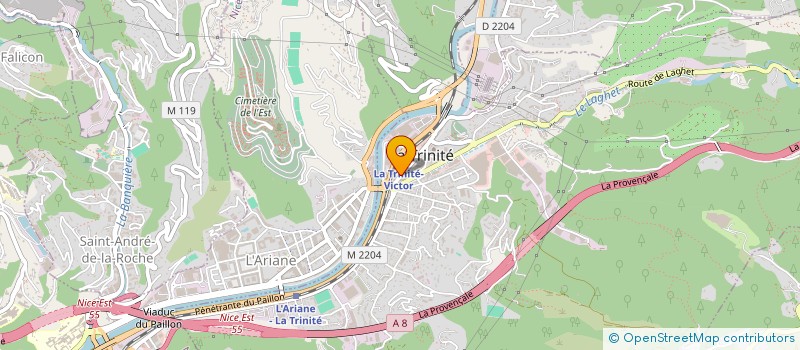 localisation de l'entreprise MONSIEUR ALEXANDRE LEGRAND à LA TRINITE