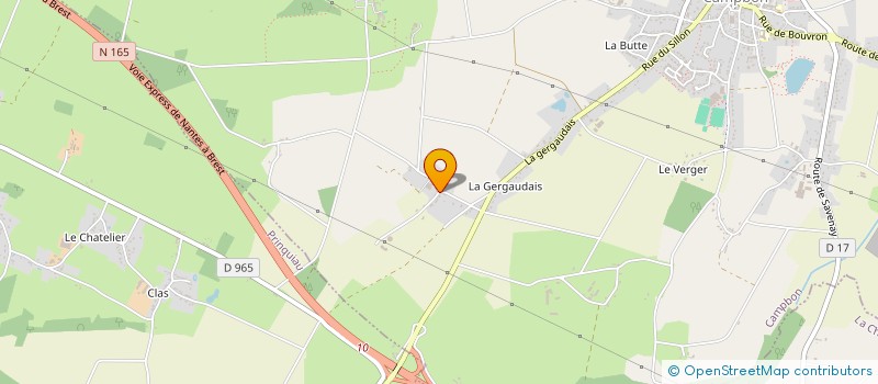 localisation de l'entreprise MONSIEUR ALEXANDRE LEGROUX à CAMPBON