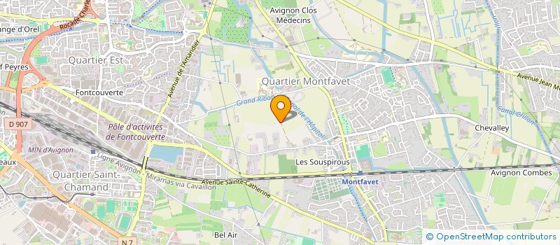 localisation de l'entreprise MONSIEUR ALEXANDRE LEGRU  AVIGNON