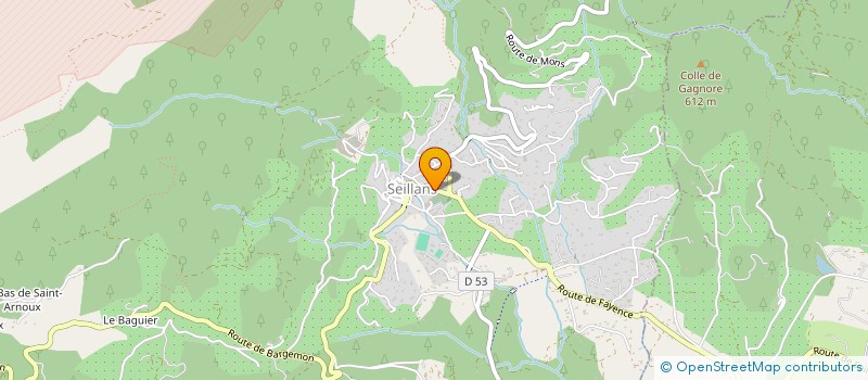 localisation de l'entreprise MONSIEUR ALEXANDRE LEIBOVITZ  SEILLANS