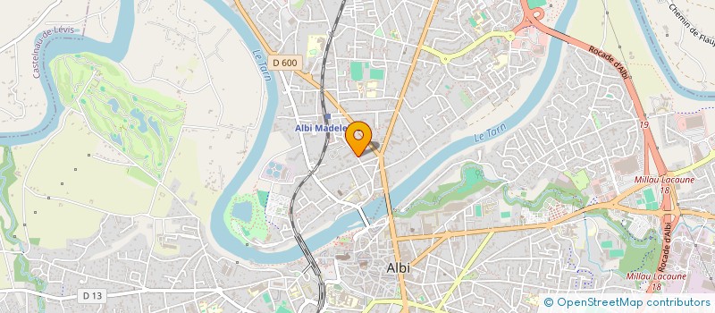 localisation de l'entreprise MONSIEUR ALEXANDRE LEITE CABRAL  ALBI