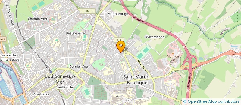 localisation de l'entreprise MONSIEUR ALEXANDRE LELEU  SAINT-MARTIN-BOULOGNE