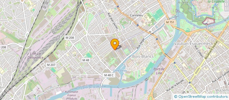 localisation de l'entreprise MONSIEUR ALEXANDRE LELEU  LILLE