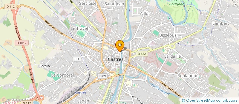 localisation de l'entreprise MONSIEUR ALEXANDRE LEMAIRE  CASTRES