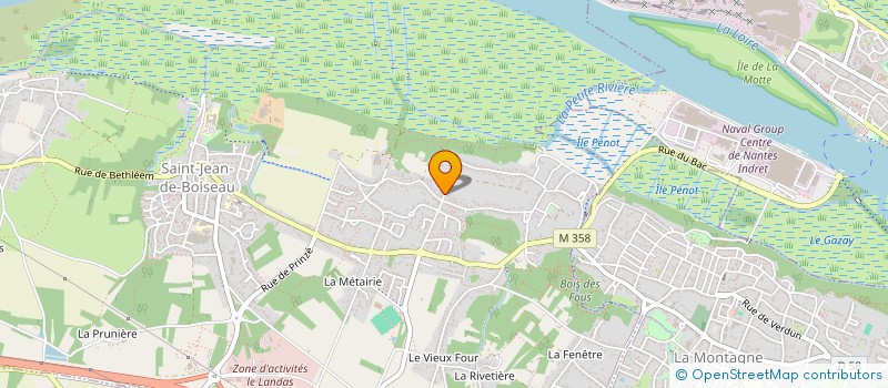 localisation de l'entreprise MONSIEUR ALEXANDRE LEMERLE  SAINT-JEAN-DE-BOISEAU