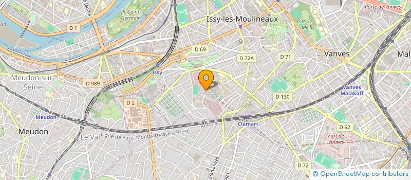 localisation de l'entreprise MONSIEUR ALEXANDRE LEMERLE à ISSY-LES-MOULINEAUX