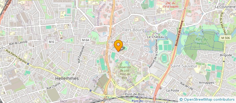 localisation de l'entreprise MONSIEUR ALEXANDRE LEMOINE  VILLENEUVE-D'ASCQ