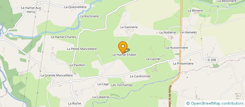 localisation de l'entreprise MONSIEUR ALEXANDRE LEMOINE  PERCY-EN-NORMANDIE