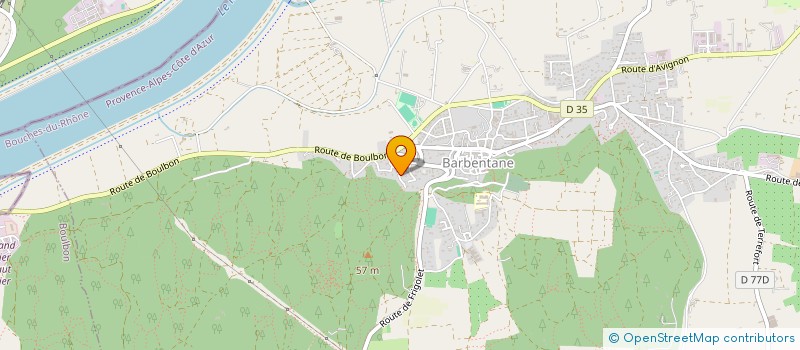 localisation de l'entreprise MONSIEUR ALEXANDRE LEMUET  BARBENTANE