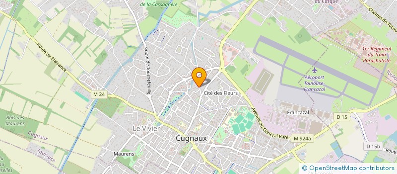 localisation de l'entreprise MONSIEUR ALEXANDRE LENGRAND à CUGNAUX
