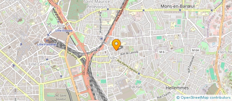 localisation de l'entreprise MONSIEUR ALEXANDRE LENOIR à LILLE