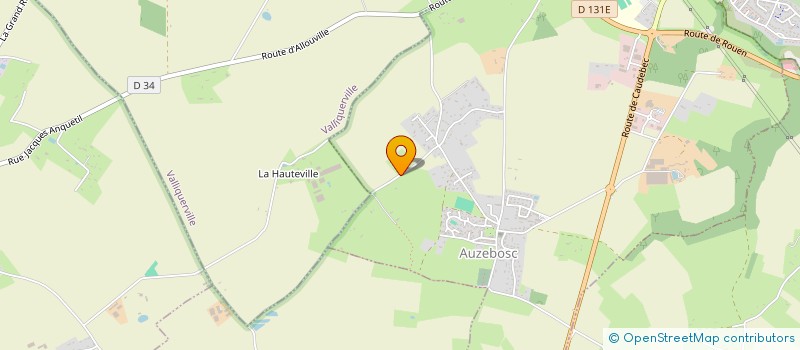 localisation de l'entreprise MONSIEUR ALEXANDRE LENORMAND  AUZEBOSC