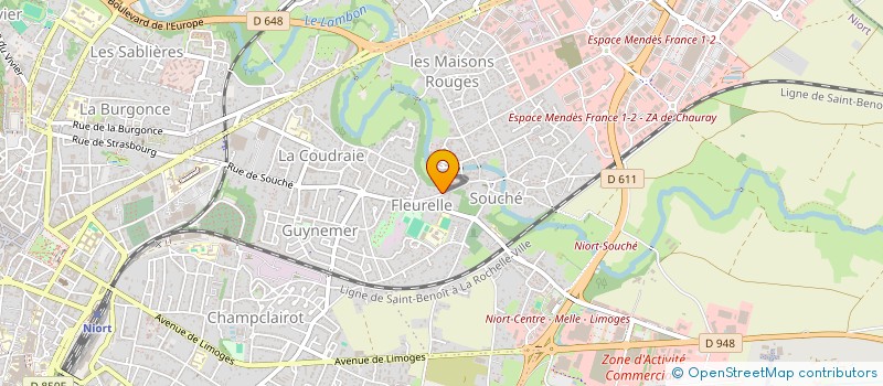 localisation de l'entreprise MONSIEUR ALEXANDRE LENTZ à NIORT