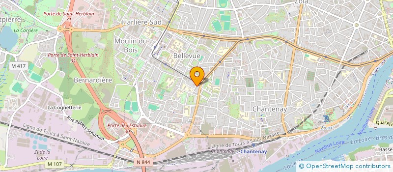 localisation de l'entreprise MONSIEUR ALEXANDRE LEON à NANTES