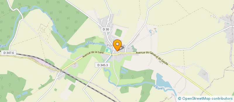localisation de l'entreprise MONSIEUR ALEXANDRE LEON à PONTGOUIN