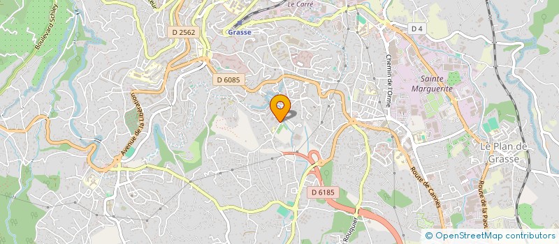 localisation de l'entreprise MONSIEUR ALEXANDRE LEOTHIER à GRASSE