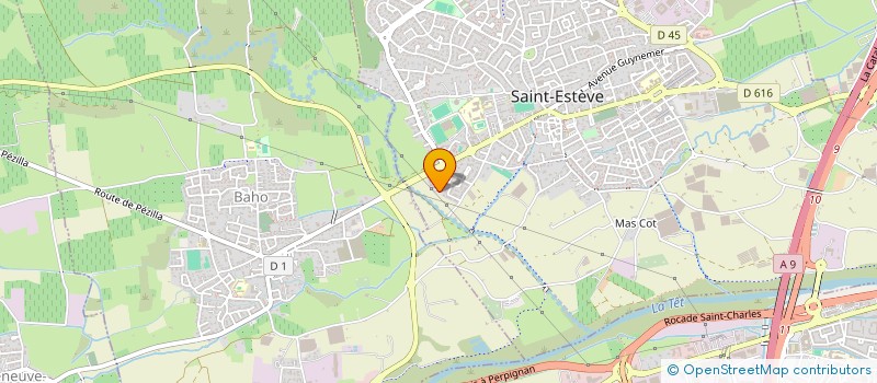 localisation de l'entreprise MONSIEUR ALEXANDRE LEPAGE  SAINT-ESTEVE