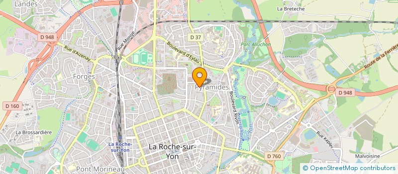 localisation de l'entreprise MONSIEUR ALEXANDRE LEPOMME à LA ROCHE-SUR-YON