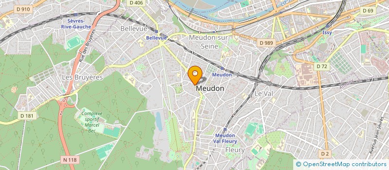 localisation de l'entreprise MONSIEUR ALEXANDRE LEPRINCE-RINGUET  MEUDON