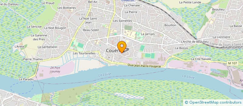 localisation de l'entreprise MONSIEUR ALEXANDRE LEQUEUX  SAUJON