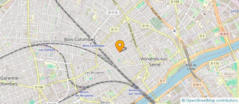 localisation de l'entreprise MONSIEUR ALEXANDRE LERAY à ASNIERES-SUR-SEINE