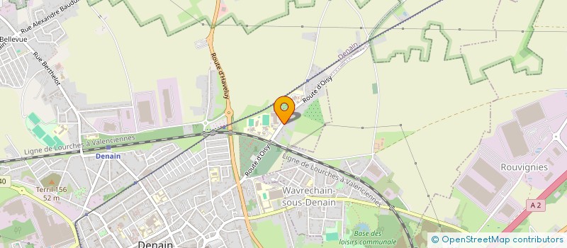 localisation de l'entreprise MONSIEUR ALEXANDRE LERICHE  DENAIN