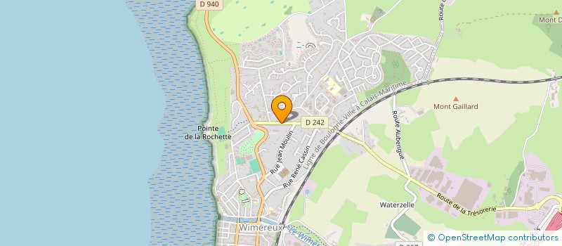 localisation de l'entreprise MONSIEUR ALEXANDRE LERICHE  WIMEREUX