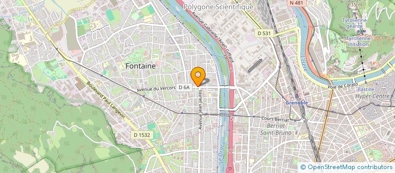 localisation de l'entreprise MONSIEUR ALEXANDRE LEROUX à FONTAINE