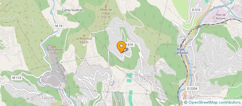 localisation de l'entreprise MONSIEUR ALEXANDRE LEROUX-DRAGONI  CANTARON