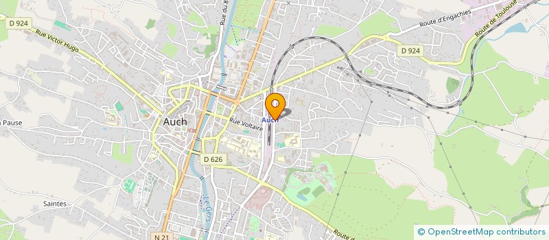 localisation de l'entreprise MONSIEUR ALEXANDRE LETAROUILLY  AUCH