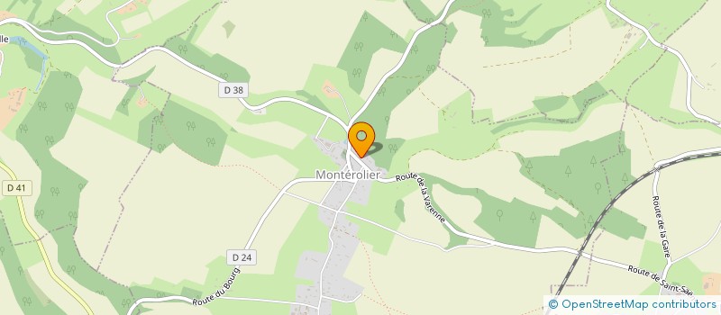 localisation de l'entreprise MONSIEUR ALEXANDRE LETELLIER  MONTEROLIER