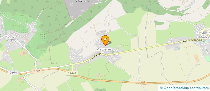 localisation de l'entreprise MONSIEUR ALEXANDRE LETSCHER  MAIZIERES