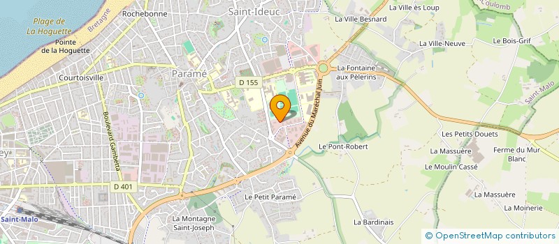 localisation de l'entreprise MONSIEUR ALEXANDRE LEVEQUE à SAINT-MALO