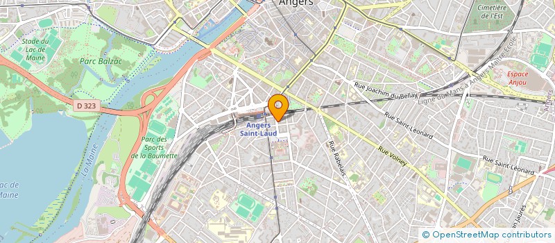 localisation de l'entreprise MONSIEUR ALEXANDRE LEVY à ANGERS