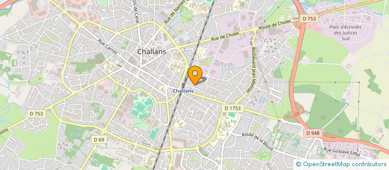 localisation de l'entreprise MONSIEUR ALEXANDRE LEVY à CHALLANS