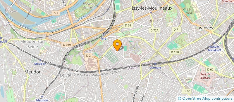 localisation de l'entreprise MONSIEUR ALEXANDRE LEVY à ISSY-LES-MOULINEAUX