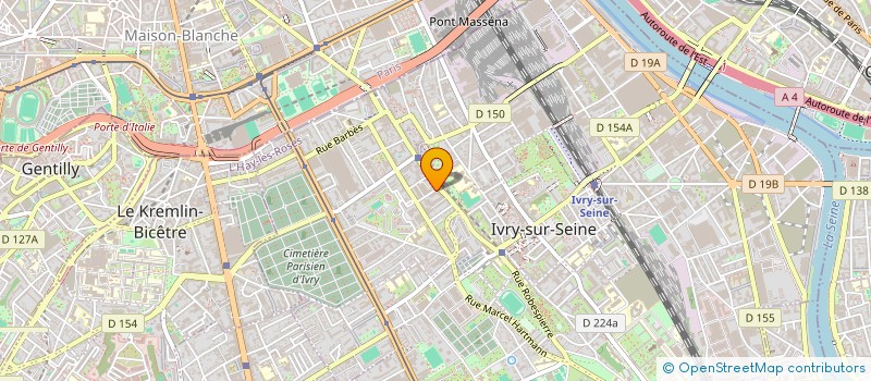 localisation de l'entreprise MONSIEUR ALEXANDRE LEVY  PARIS