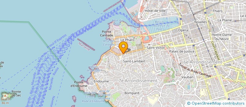 localisation de l'entreprise MONSIEUR ALEXANDRE LEVY à MARSEILLE