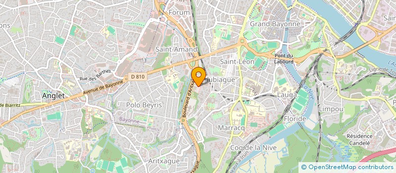 localisation de l'entreprise MONSIEUR ALEXANDRE LICCIONI  BAYONNE