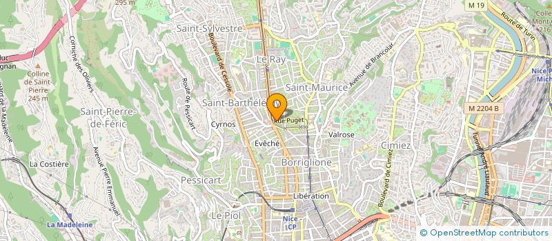 localisation de l'entreprise MONSIEUR ALEXANDRE LICHNER  NICE