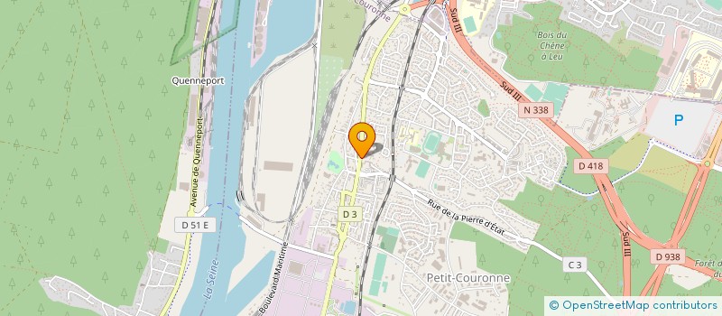 localisation de l'entreprise MONSIEUR ALEXANDRE LIEGEARD  PETIT-COURONNE