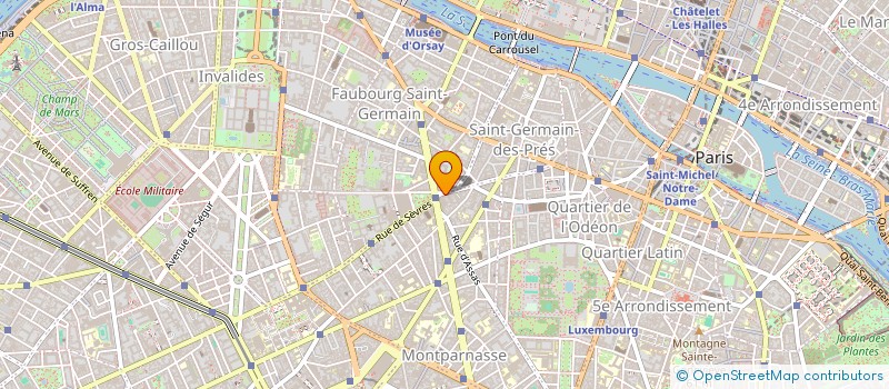 localisation de l'entreprise MONSIEUR ALEXANDRE LIEGEY  PARIS