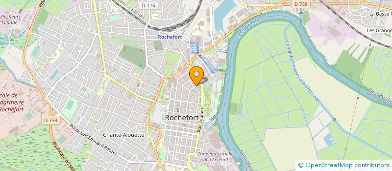 localisation de l'entreprise MONSIEUR ALEXANDRE LIMBERGERE à ROCHEFORT