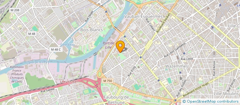 localisation de l'entreprise MONSIEUR ALEXANDRE LINE à LILLE