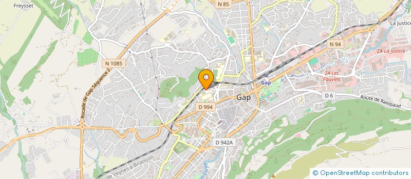 localisation de l'entreprise MONSIEUR ALEXANDRE LIONS  GAP